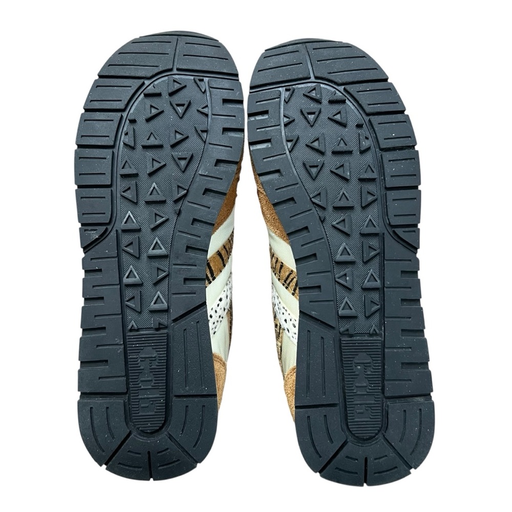 Gola Daytona Safari Off White Caramel Black Animal Print Sneakers US Size 7 - Picture 11 of 16